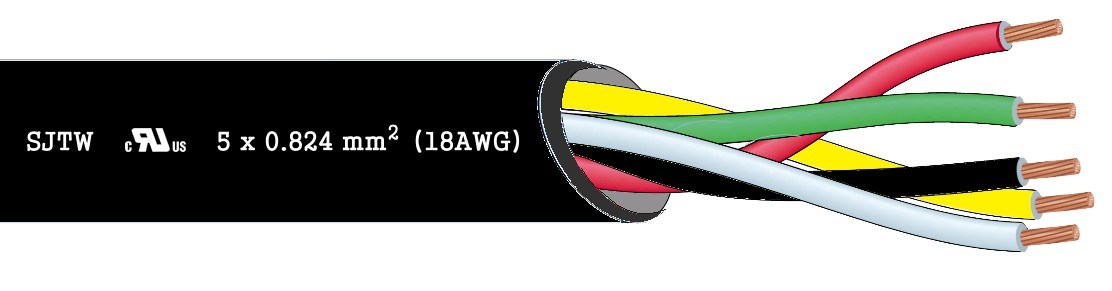 7.9 UL CSA SJT Power Supply Cord
