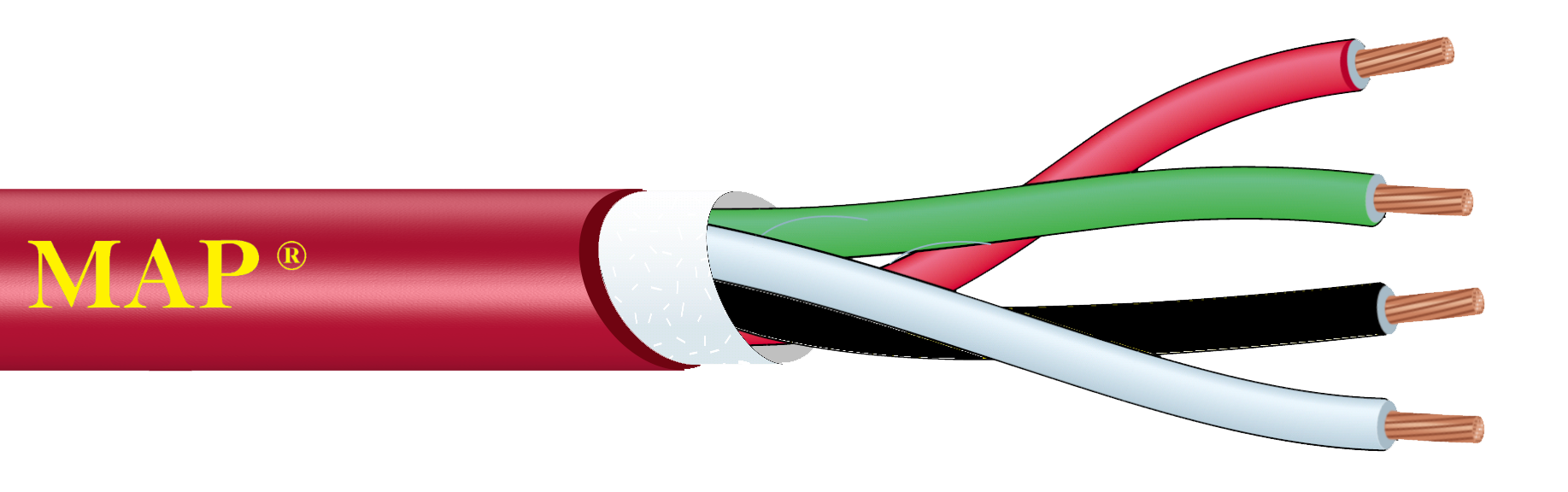 11.5 MAP®  IP Camera Combination Cable on High-Speed way