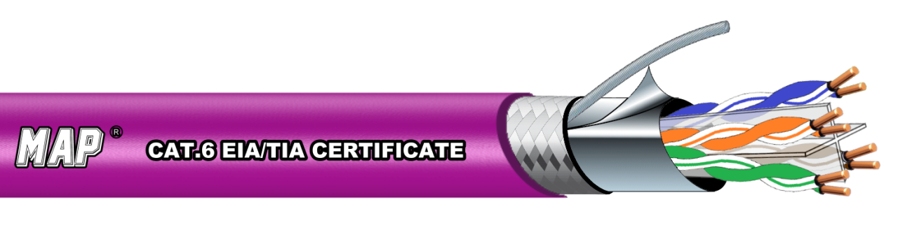 2.5 MAP® CAT6. SFTP Cable 第六類【單股】網路電纜
