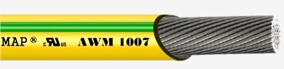 5.1 MAP® UL1007 PVC Wire 80℃ 300V 電子線