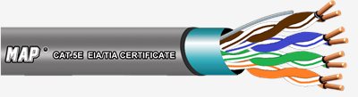 1.2 MAP® CAT5E. FTP Cable 超五類【單股】網路電纜